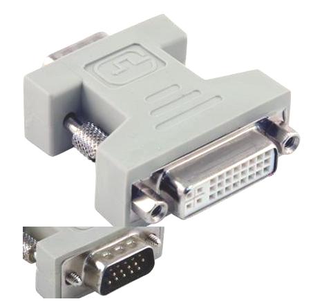 HDMI2.1版-JC-ADV-B DVI / Female (24+5)轉 VGA / Male Adapter/轉接頭   