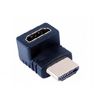 HDMI2.1版-JC-AH5-AB(Type A/Female 轉 Type A/Male 90° )HDMI Adapter/HDMI 轉接頭(向上轉) 