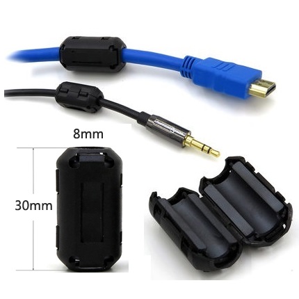 HDMI2.1版-JC-FB-2 HDMI夾扣式磁環(5.0-8.0mm)