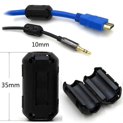 HDMI2.1版-JC-FB-3 HDMI夾扣式磁環(7.0-10.0mm)