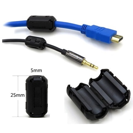 HDMI2.1版-JC-FB-1 HDMI夾扣式磁環(2.0-5.0mm)