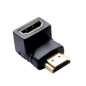 HDMI2.1版-JC-AH5-A(Type A/Female 轉 Type A/Male 90° )HDMI Adapter/HDMI 轉接頭(向下轉)  