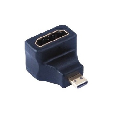 HDMI2.1版-JC-AH9-A(Type A/Female 轉 Type D/Male 90°)HDMI Adapter/HDMI 轉接頭